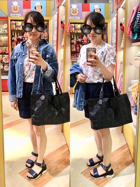 「mamafashion」｜poohpooh & JoJoさん（レディース・157cm）の春コーディネート