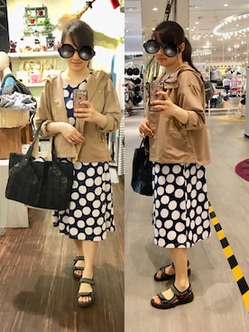 「mamafashion」｜poohpooh & JoJoさん（レディース・157cm）の夏コーディネート