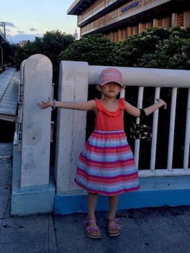 poohpooh & JoJoさん（キッズ・110cm）の夏コーディネート