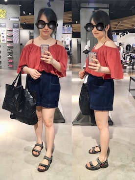 「mamafashion」｜poohpooh & JoJoさん（レディース・157cm）の夏コーディネート