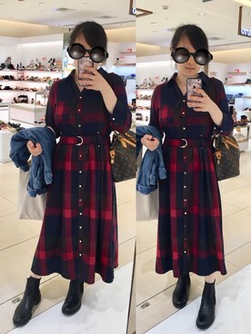 「mamafashion」｜poohpooh & JoJoさん（レディース・157cm）の秋コーディネート