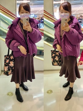 「mamafashion」｜poohpooh & JoJoさん（レディース・157cm）の冬コーディネート