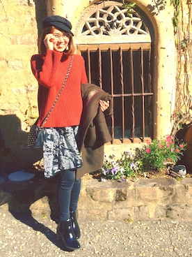 eri♡さん（レディース・155cm）の冬コーディネート