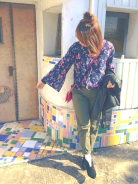 「アイテム（ブーティ）」を使った、eri♡さん（レディース・155cm・30代）の冬コーディネート