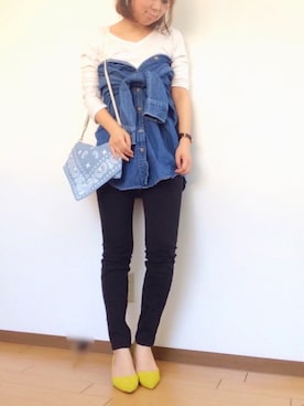 eri♡さん（レディース・155cm）の春コーディネート