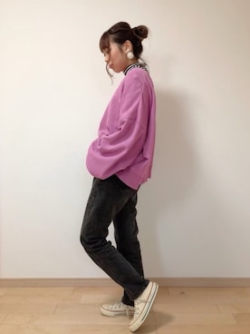 eri♡さん（レディース・155cm）の春コーディネート