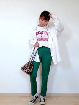 eri♡さん（レディース・155cm）の春コーディネート