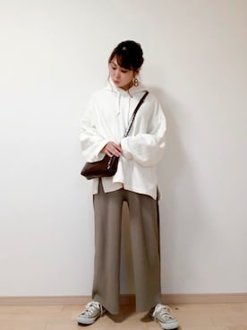 「ゆるずる」｜eri♡さん（レディース・155cm）の春コーディネート