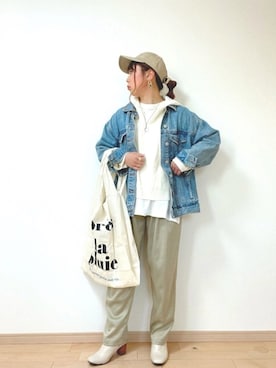 eri♡さん（レディース・155cm）の春コーディネート