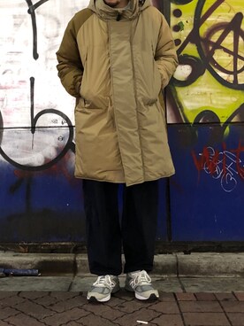 「BEAMS（ビームス）のアイテム（スラックス）」を使った、sakai yusukeさん（メンズ・178cm）の春コーディネート