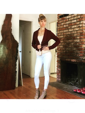 「business casual」｜「アイテム（パンツ）」を使った、Hannah Joyさん（レディース・173cm）の夏コーディネート