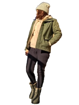 Ichiさん（レディース・159cm）の冬コーディネート