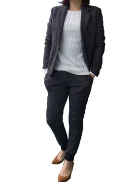 Ichiさん（レディース・159cm）の冬コーディネート