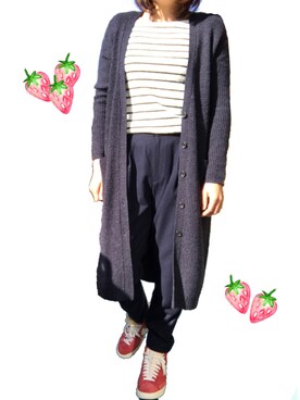 Ichiさん（レディース・159cm）の冬コーディネート