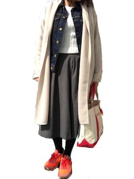 Ichiさん（レディース・159cm）の春コーディネート