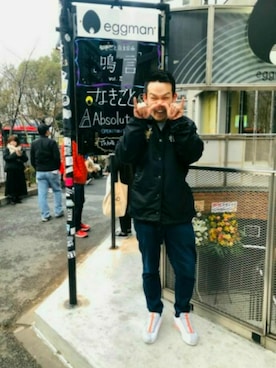 鍛高単さん（メンズ・173cm）の冬コーディネート