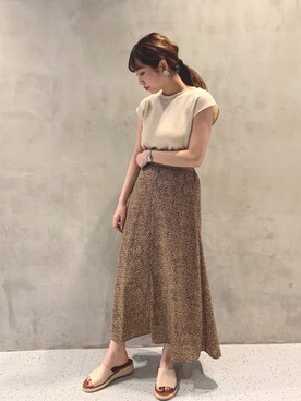「アイテム（イヤリング）」を使った、ﾜｷﾀﾐﾅさん（レディース・158cm・10代）の夏コーディネート