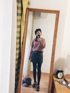 「ZARA（ザラ）のアイテム（カバーオール）」を使った、Susieyuさん（レディース・157cm）の秋コーディネート