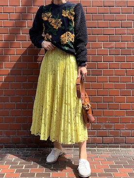 「Adonisis（アドニシス）のアイテム」を使った、410さん（レディース・161cm）の夏コーディネート