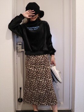 410さん（レディース・161cm）の冬コーディネート