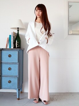 「N.（N. Natural Beauty Basic）（エヌエヌナチュラルビューティーベーシック）のアイテム（ブルゾン）」を使った、N. STAFFさん（レディース・165cm）の冬コーディネート