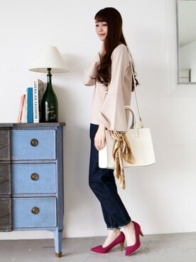 N. STAFFさん(レディース・165cm)の冬コーディネート