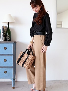 N. STAFFさん(レディース・165cm)の春コーディネート