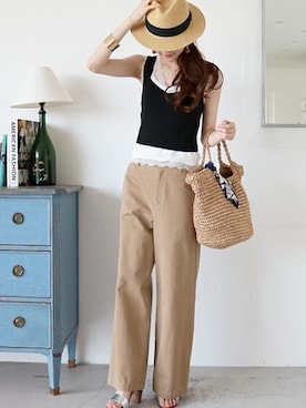 N. STAFFさん(レディース・165cm)の春コーディネート