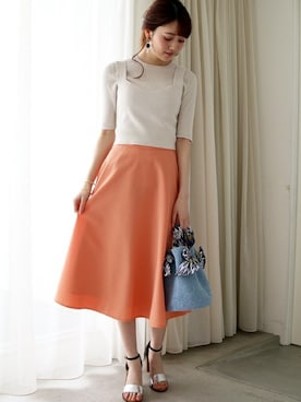 N. STAFFさん（レディース・165cm）の春コーディネート