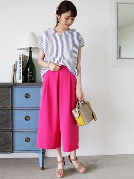 N. STAFFさん(レディース・165cm)の春コーディネート