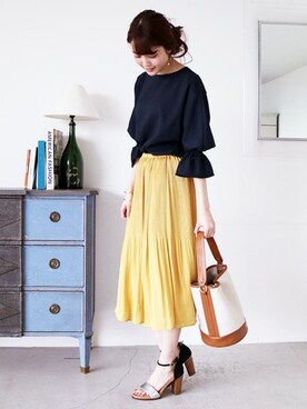 N. STAFFさん(レディース・165cm)の春コーディネート