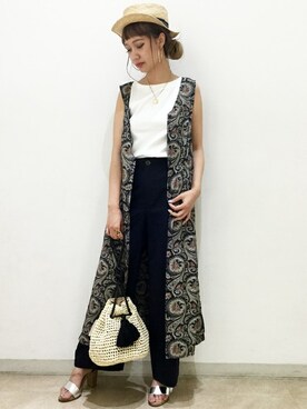 N. STAFFさん(レディース・162cm)の春コーディネート