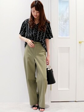 N. STAFFさん(レディース・165cm)の夏コーディネート