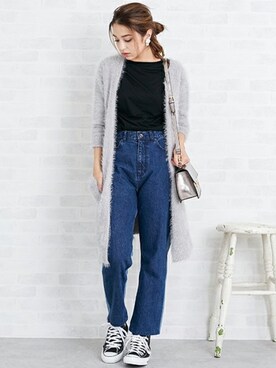 N. STAFFさん（レディース・166cm）の秋コーディネート