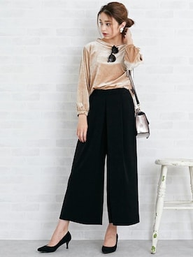 N. STAFFさん(レディース・166cm)の秋コーディネート