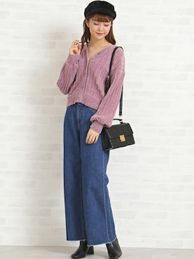「N.（N. Natural Beauty Basic）（エヌエヌナチュラルビューティーベーシック）のアイテム（ブーティ）」を使った、N. STAFFさん（レディース・165cm）の秋コーディネート