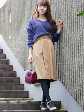 N. STAFFさん(レディース・165cm)の秋コーディネート