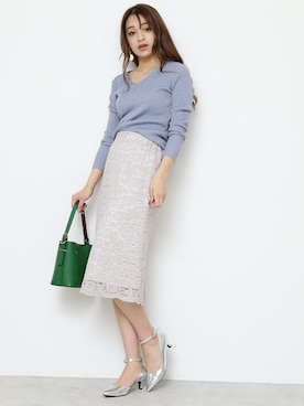 N. STAFFさん(レディース・166cm)の冬コーディネート