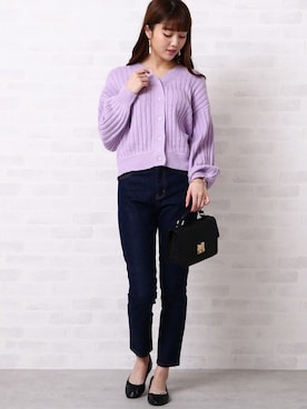 N. STAFFさん（レディース・165cm）の冬コーディネート