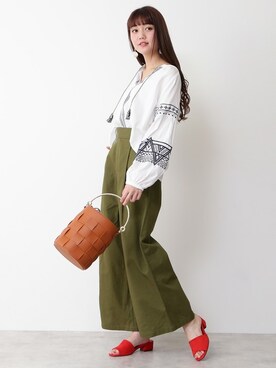 N. STAFFさん(レディース・165cm)の冬コーディネート