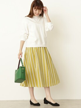 N. STAFFさん(レディース・165cm)の春コーディネート