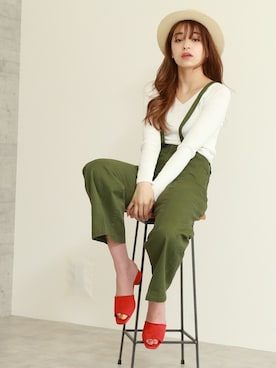 N. STAFFさん(レディース・166cm)の春コーディネート