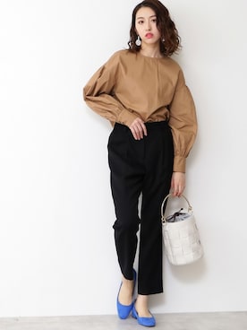 N. STAFFさん（レディース・164cm）の春コーディネート