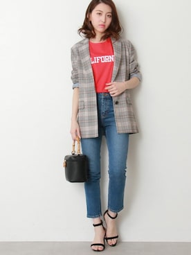 N. STAFFさん(レディース・164cm)の春コーディネート