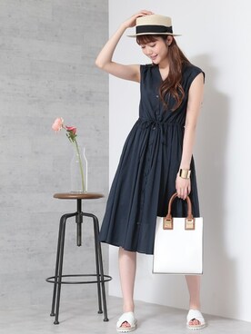 N. STAFFさん(レディース・165cm)の春コーディネート