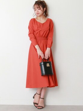 N. STAFFさん（レディース・166cm）の春コーディネート