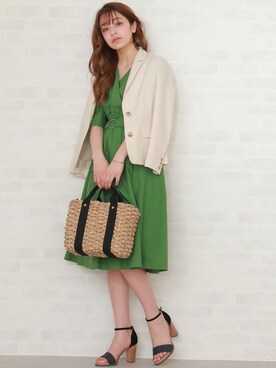 N. STAFFさん(レディース・165cm)の春コーディネート