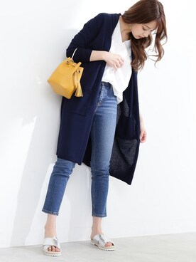 N. STAFFさん（レディース・166cm）の春コーディネート