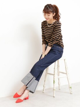 N. STAFFさん(レディース・165cm)の夏コーディネート