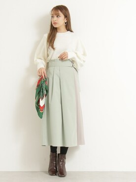 「nnaturalbeautybasic」｜N. STAFFさん（レディース・167cm）の冬コーディネート